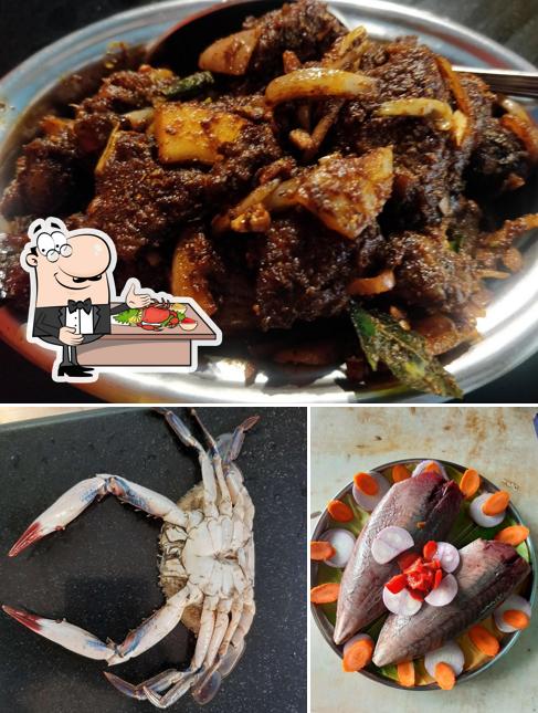 Try out seafood at The New Kerala Kitchen