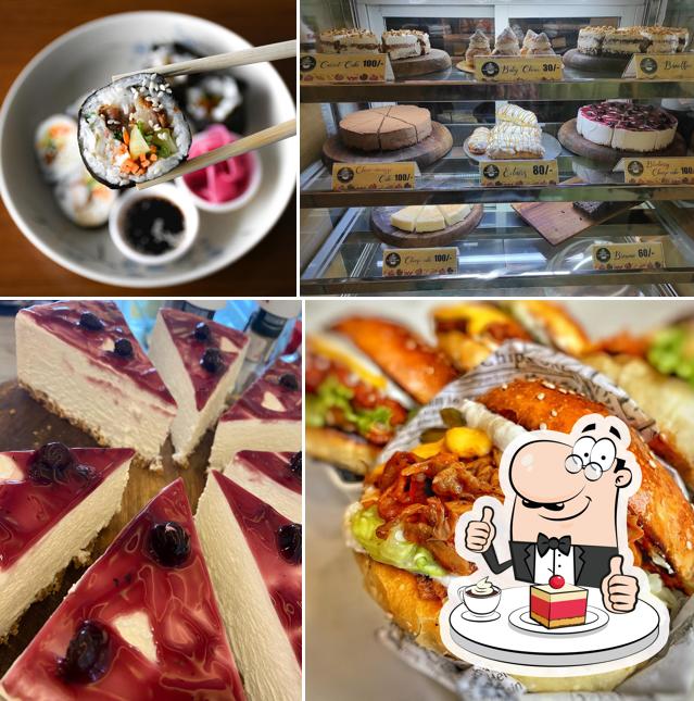 Enjoy one of the sweet dishes