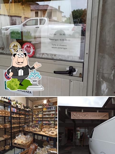 La esterno e bevanda del ristorante