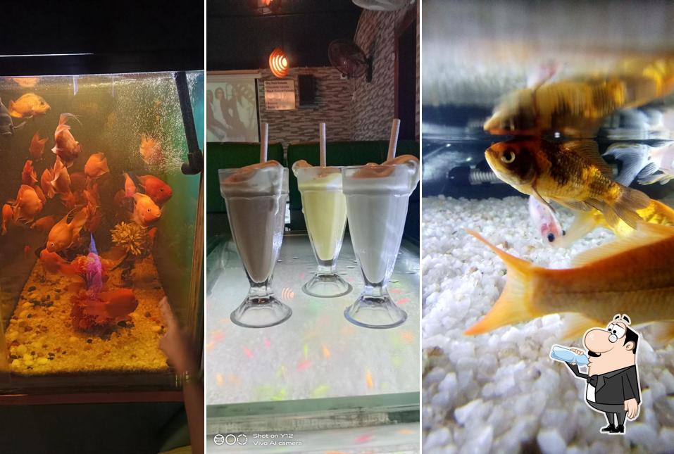 Juice at Softy - ice cream parlour