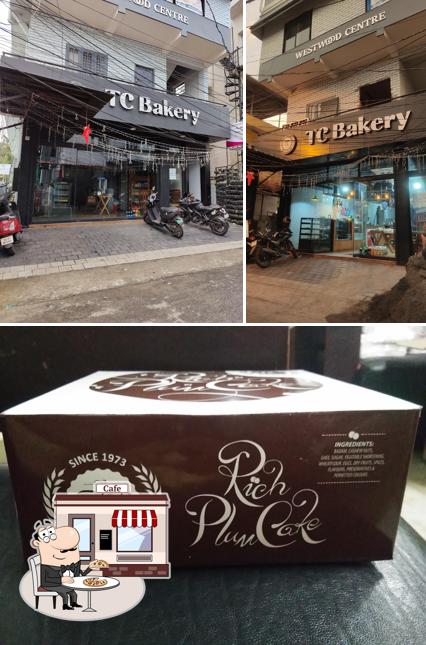 The exterior of TC Bakery