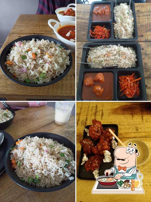 Fried rice at The Small Talk