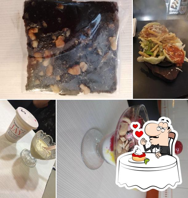 JAY FALUDA ICE CREAM offers a range of sweet dishes