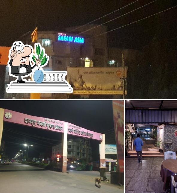 Enjoy the view outside Hotel Safari Asia