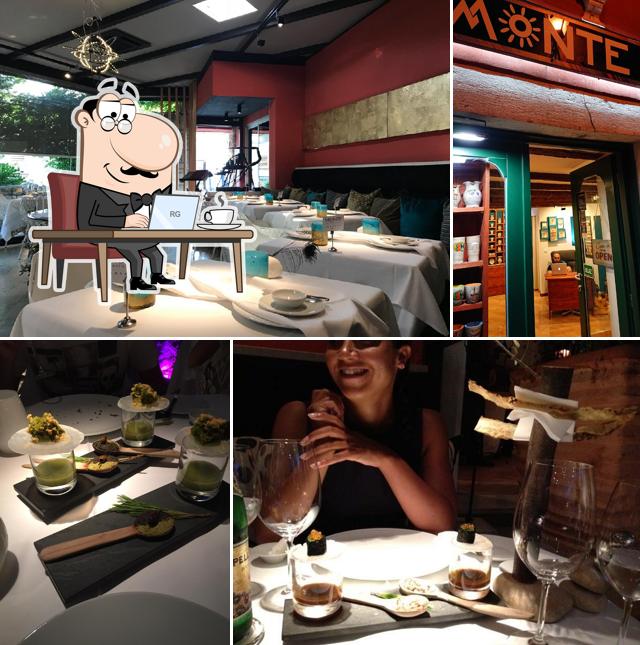 Dai un'occhiata agli interni di Monte