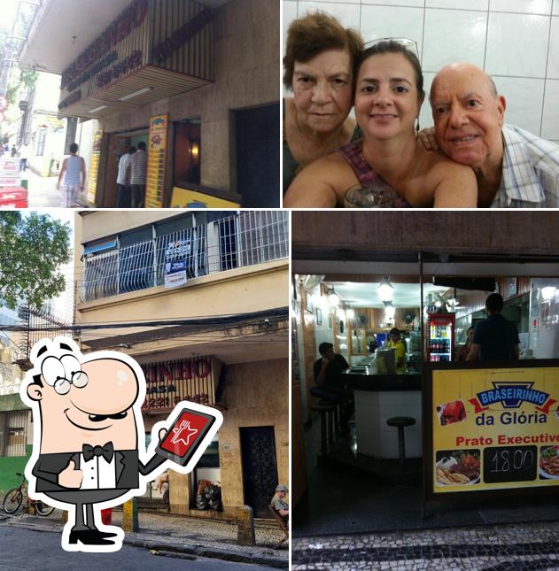 O exterior do BRASEIRINHO DA GLORIA