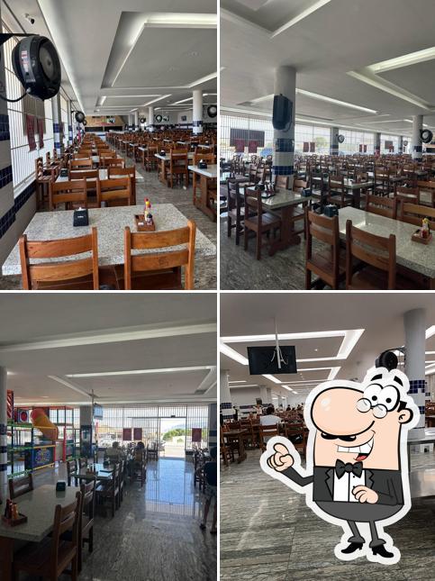 O interior do Churrascaria João Filho - Maranguape