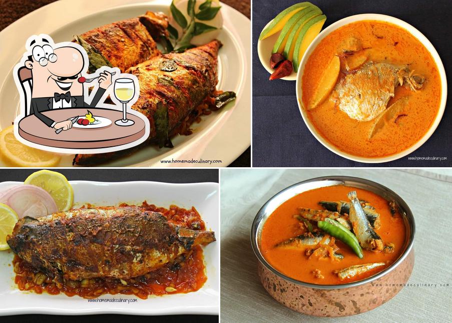 Food at Karavali family restaurant