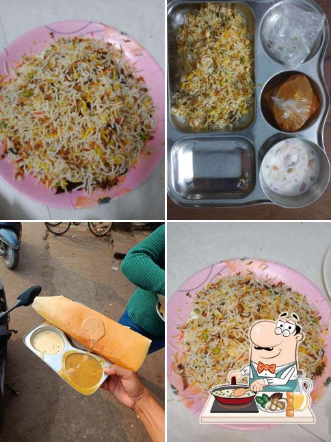 Fried rice at Hotel Srihari