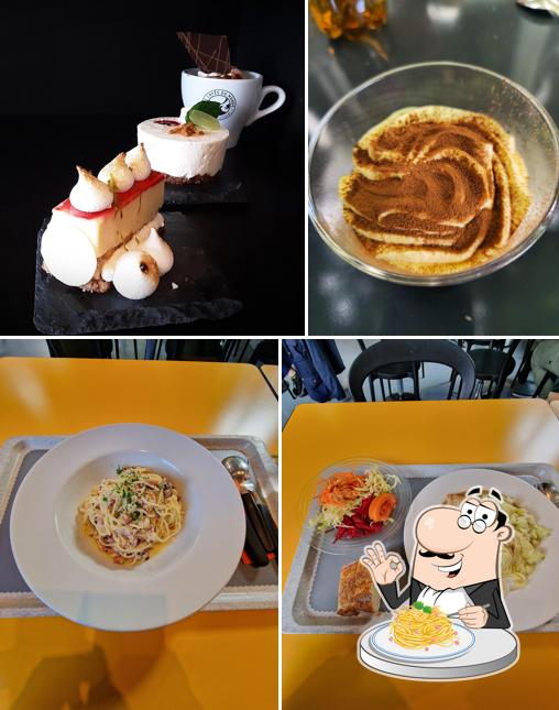 Spaghetti alla carbonara al Restau verso Sàrl