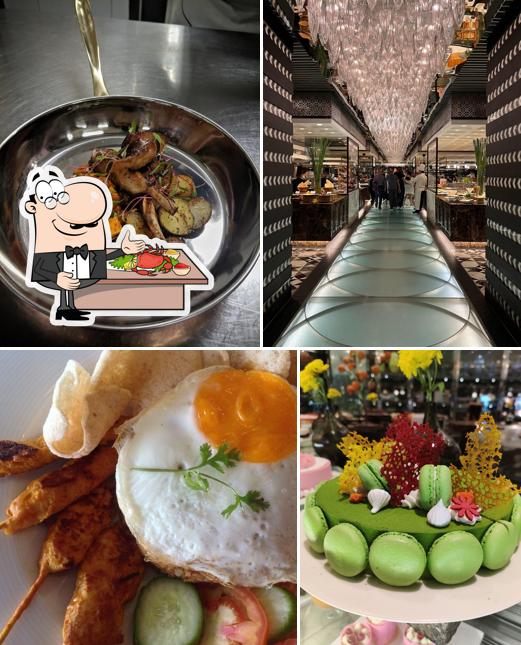 Order seafood at Spectra - The Leela Ambience Gurugram