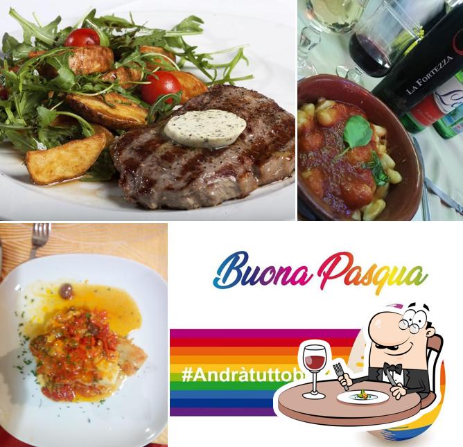 Platti al Ristorante Pizzeria degli Ulivi