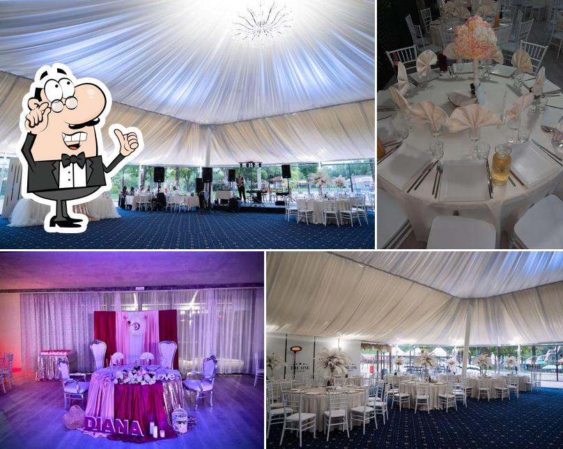 Gli interni di The One ristorante