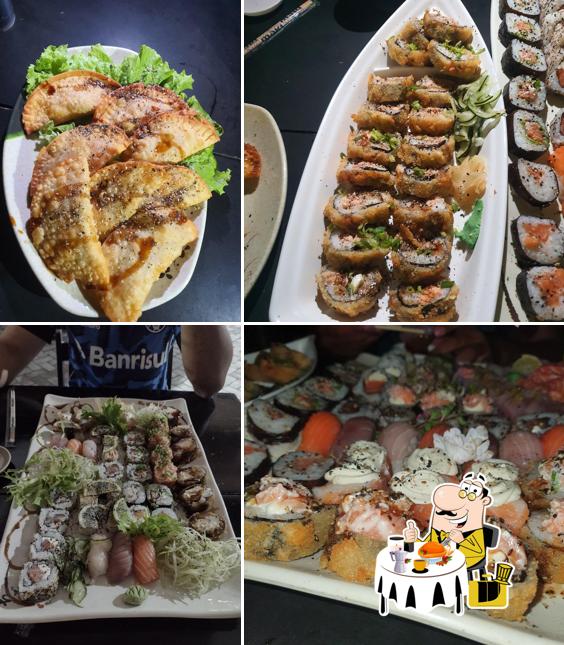 Comida em Wasabi Sushi