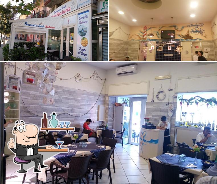 Gli interni di Benvenuti a bordo