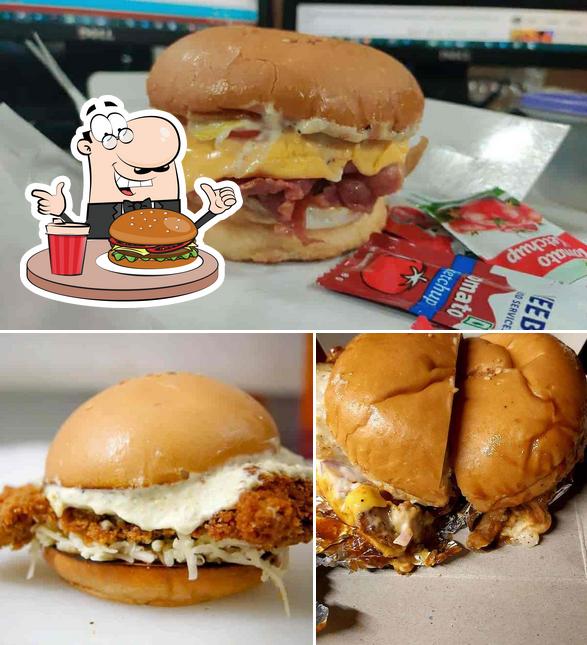 Try out one of the burgers served at Burger 11