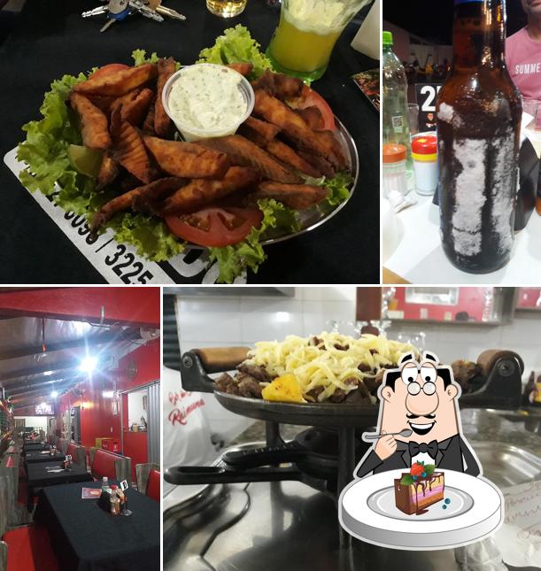 Bolo de chocolate em Bar do Seu Raimundo