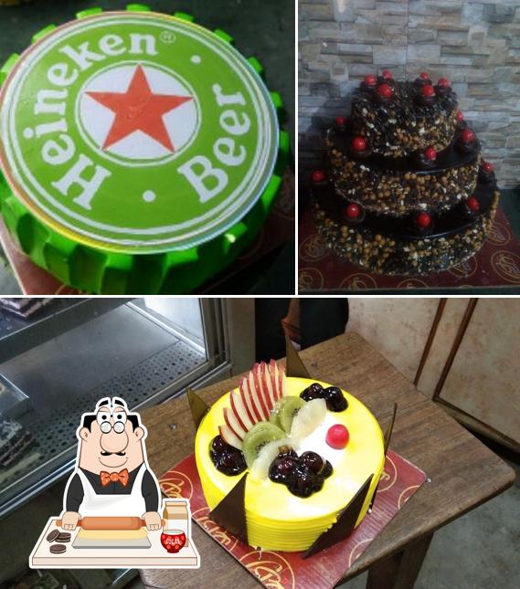 ANIL BAKERY provides a variety of sweet dishes