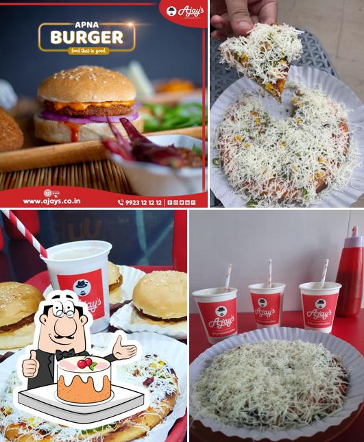 Carrot cake at Ajay's - Nizampura, Baroda