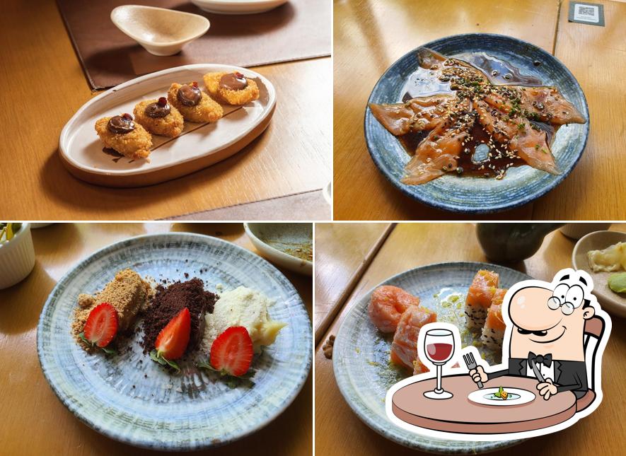 Platos en Nazo Japanese Food