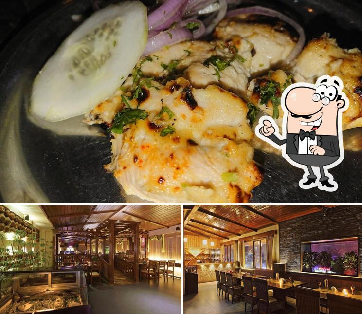 This is the photo depicting interior and food at Parika Coastal Village Bar & Kitchen