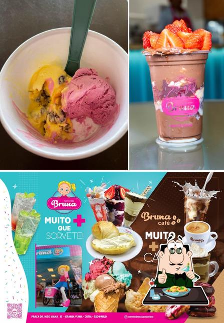 Sorvete em Sorvetes Bruna e Café Granja Viana