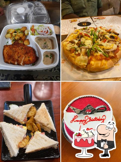 Red velvet cake at Besto Bakes Cakes Cafe