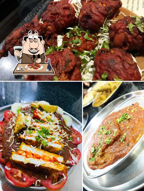 Hotel Lucky Point provides meat meals