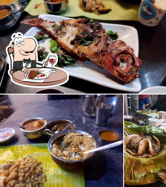 Pick meat meals at Kerala Mess