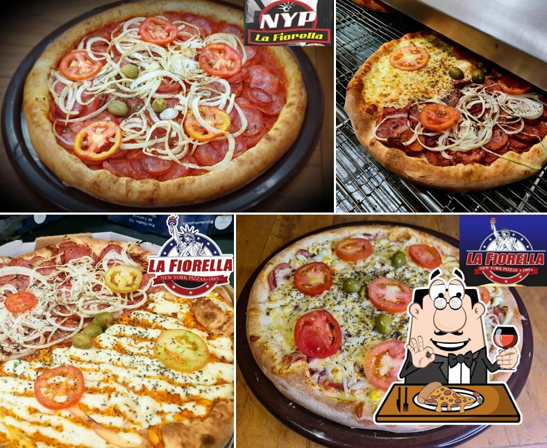 Consiga diferentes variedades de pizza