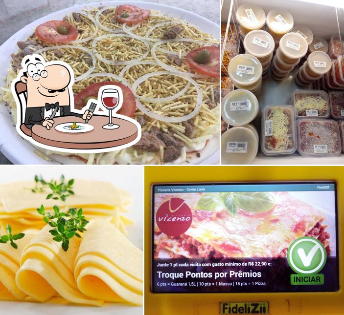 Comida em Pizzaria Vicenzo - Jd. Santa Lúcia