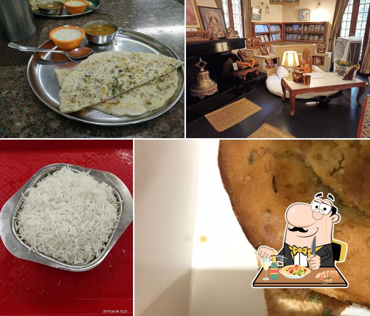 Food at Sri Govinda's Restaurant