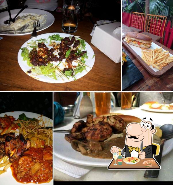 Meals at High Spirits Cafe