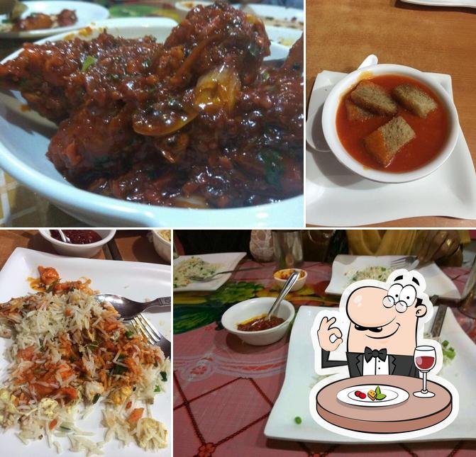 Meals at Hot and spice chinese restaurant