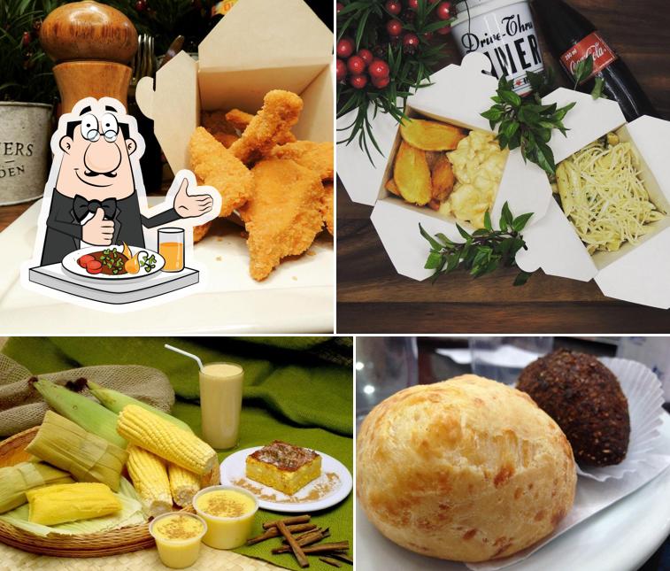 Comida em Café com Milho