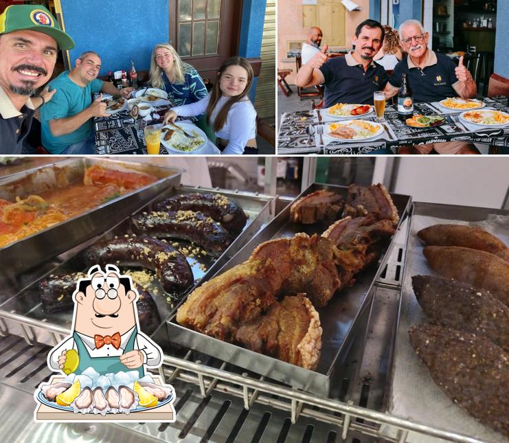 Ostras em Bar do Raniel