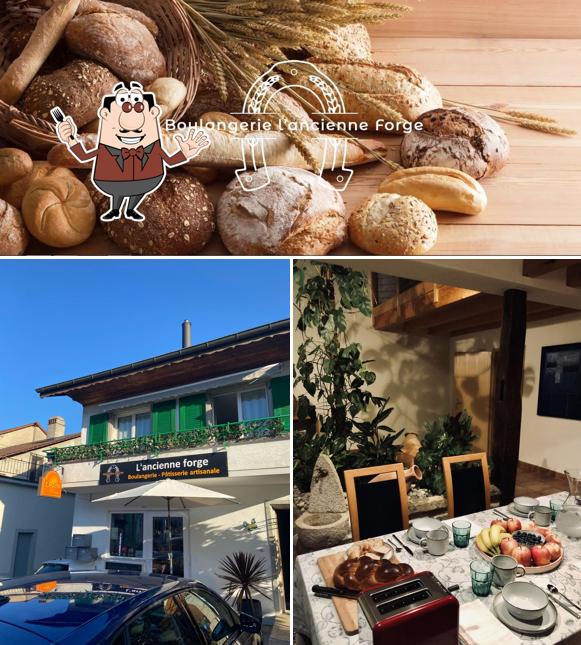 La immagine di cibo e esterno da Boulangerie l'Ancienne Forge Ottonin A