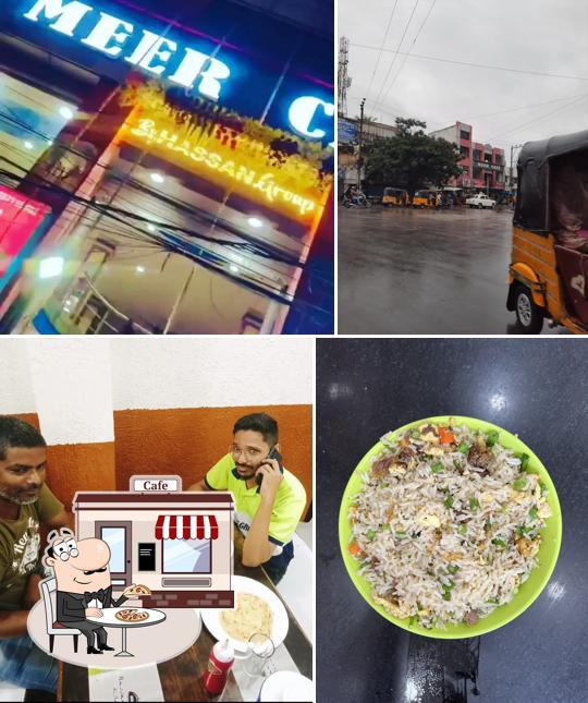 The exterior of Hassan Hotel Mehdipatnam