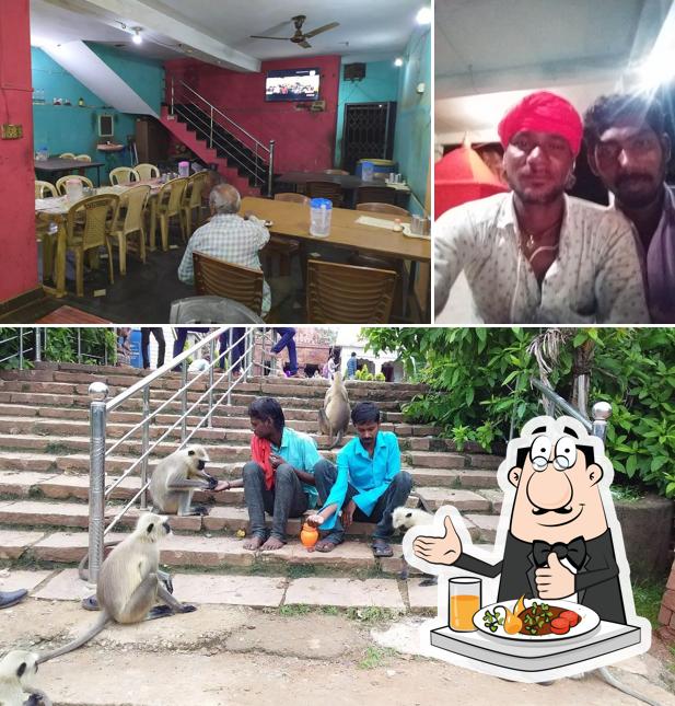 NEW CG DHABA AND REATAURANTS is distinguished by food and interior