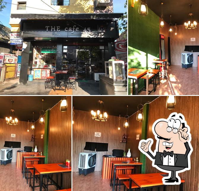 The interior of The Cafe 45