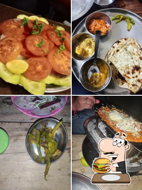 Get a burger at Uppal family food plaza