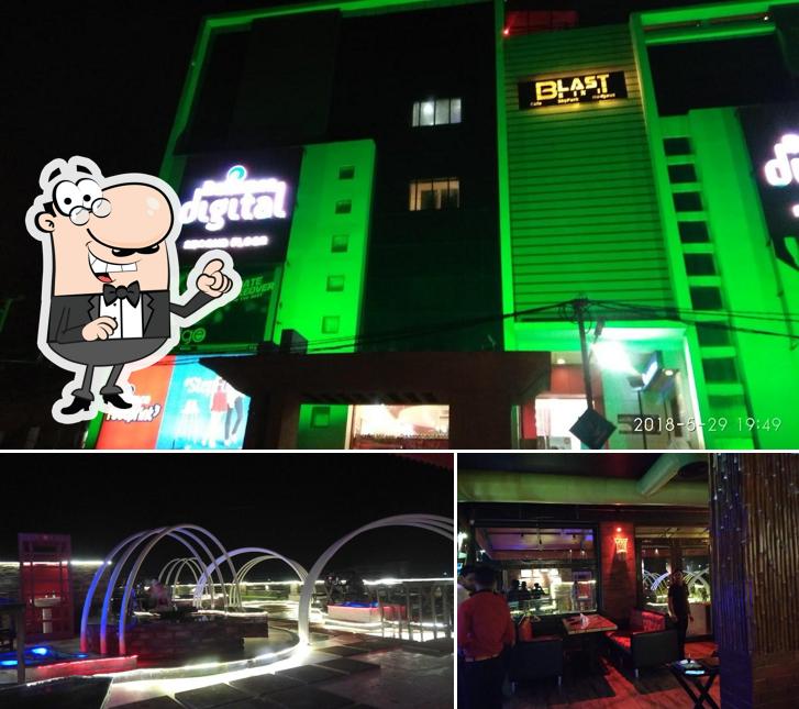 Enjoy the view at the outside area of Rex Plaza