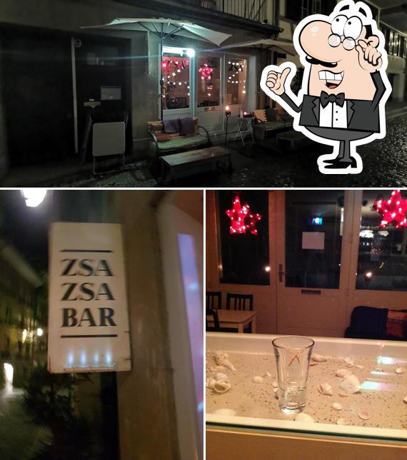 Siediti a un tavolo di Zsa Zsa Bar