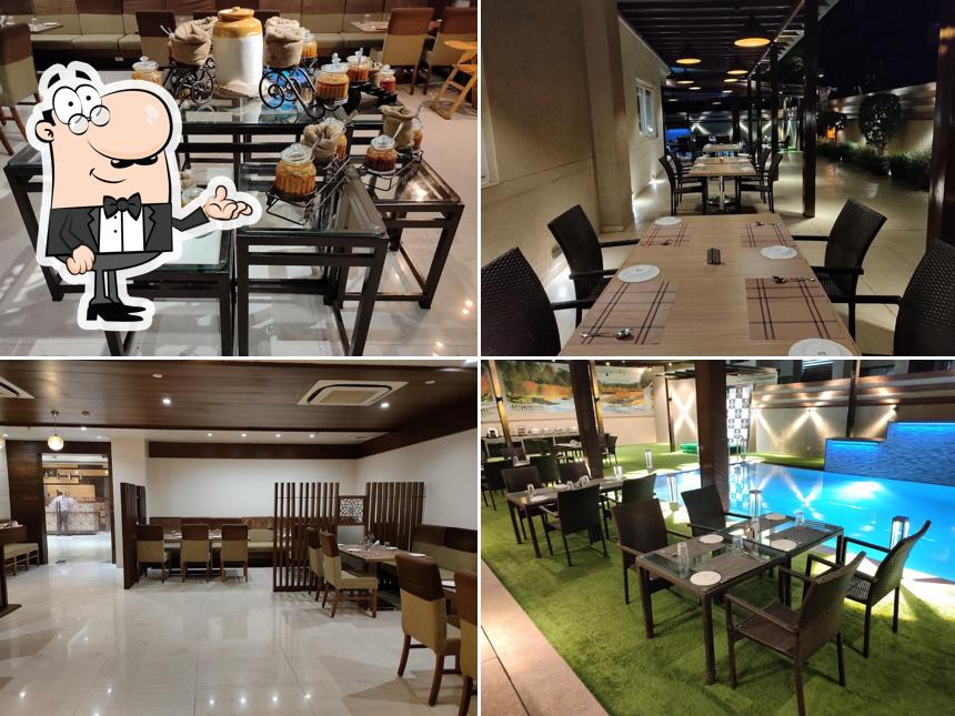 The interior of Ambrosia Restaurant