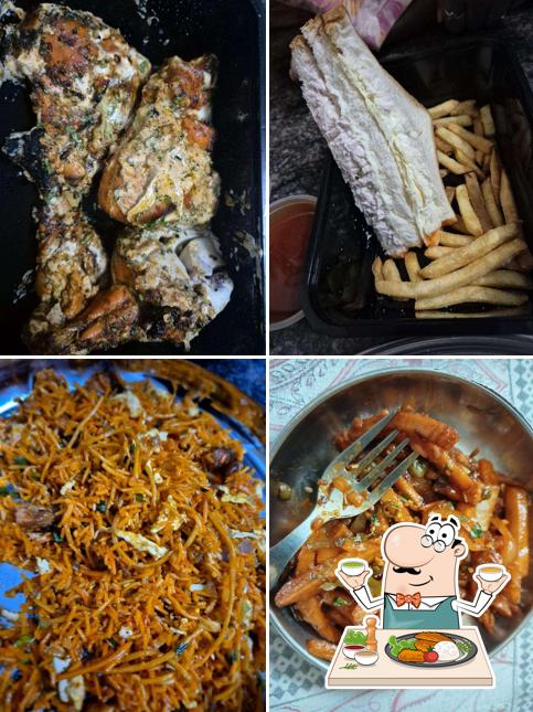 Food at Aroma Sky Lounge