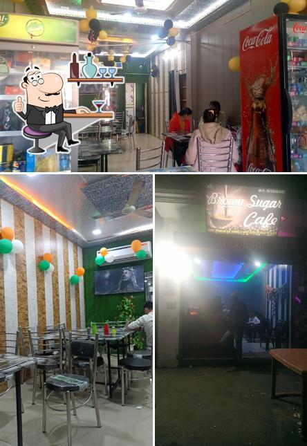 The interior of Brown Sugar Cafe