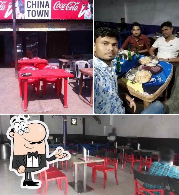 The interior of china town