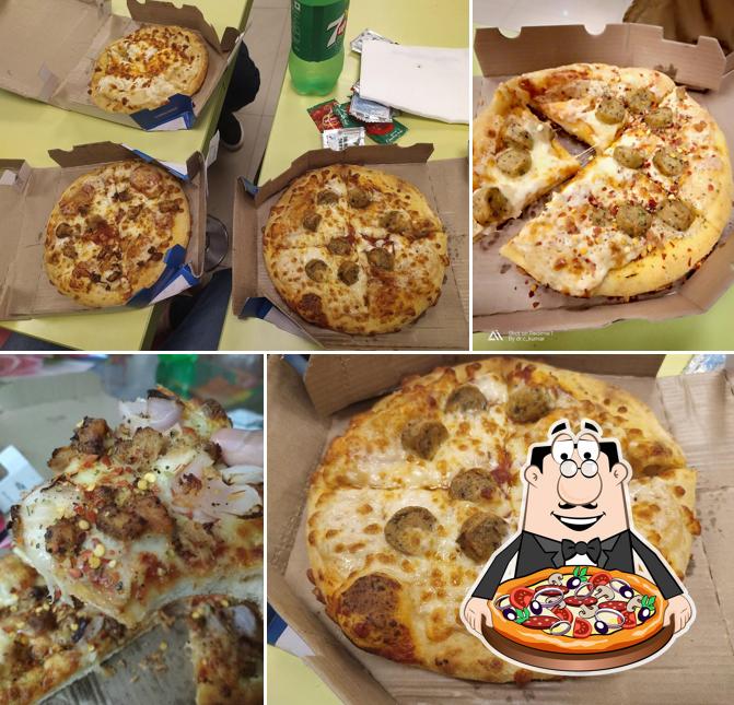 Pick different kinds of pizza