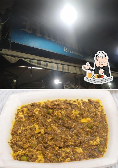 Food at Huseni Restaurant