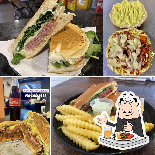 Sanduíche de carne de porco desfiada em BAR DAS PATROAS BOITUVA